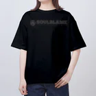 SOULBLAMEのSIMPLE LOGO TEE IN BLACK オーバーサイズTシャツ