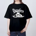 wakutaのDaradara_Black オーバーサイズTシャツ