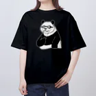 wakutaのねむそうなパンダ オーバーサイズTシャツ