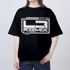 Level#3 RemixのL3 Remix White Logo オーバーサイズTシャツ