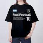 アージーのリアルフットボール アルゼンチン Oversized T-Shirt