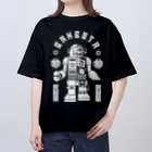 RAD_CREATIVE_LABの玩具星 -GANGSTA- オーバーサイズTシャツ