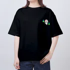 ゆうれいショップのドット絵ゆうれい オーバーサイズTシャツ