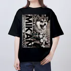 neguse511の胡麻柴みかん　モノクロフォトデザイン03 Oversized T-Shirt