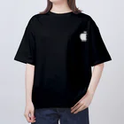 マーチング_GENESISのGENEリンゴ_W Oversized T-Shirt