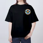 武道塾のみきゃん紫電改 オーバーサイズTシャツ