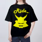 RAMUKiのRide兜（黄色） オーバーサイズTシャツ