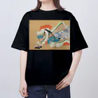 寿めでたや(ukiyoe)の日本画：上村松園_伊勢大輔(1929) オーバーサイズTシャツ