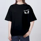 サスペンダーズのモープッシュ！！公式グッズショップのモープッシュ!!シルエットT（黒） オーバーサイズTシャツ