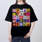 ReijiK_Studioの花、花、花 オーバーサイズTシャツ