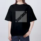 王子のアパレル SnprinceのGOT'EM柄（白） Snprince logo Oversized T-Shirt