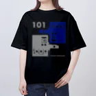 FUTURE VIBES DESIGNの101SYNTHESIZER オーバーサイズTシャツ