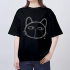 あけびの癒しの猫さん Oversized T-Shirt