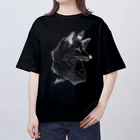 あっQ屋のアカギツネ（ホワイト） Oversized T-Shirt