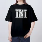 アタマスタイルの化学Tシャツ：TNT：トリニトロトルエン：爆発：爆弾：火薬：化学構造・分子式：科学：学問：理系 Oversized T-Shirt