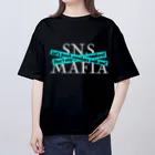 王子のアパレル SnprinceのNO SNS MAFIA by Snp Oversized T-Shirt