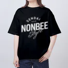 飲兵衛StyleのSENDAI NONBEE Style Big LOGO Oversized T-Shirt