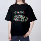 _msmsの目チカチカビア Oversized T-Shirt