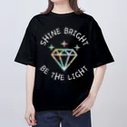 jsprintstudioのShine Bright, Be the Light オーバーサイズTシャツ