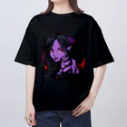 FLYACEのVAMPIRE GIRL オーバーサイズTシャツ