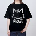 小楽茶屋のRQT（白） オーバーサイズTシャツ