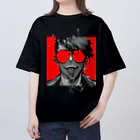 ヴォルのsignal RED オーバーサイズTシャツ