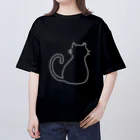 kimoriのキラ黒猫 オーバーサイズTシャツ