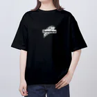 熱帯デザイン.com@SUZURIの【ボックスロゴ】Sumatera×Aglaonema（スマトラ×アグラオネマ） オーバーサイズTシャツ