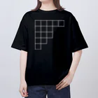 組合せ論ショップのヤング図形 Oversized T-Shirt
