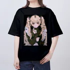 Nai の猫耳メイド服 オーバーサイズTシャツ