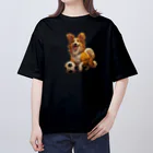 Sheltie Chic Creationsのシェルティ４４ Oversized T-Shirt