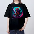 AI.comのAIびじょモンアート Oversized T-Shirt
