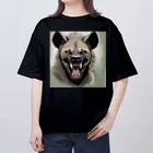 京都イラスト工房の動物シリーズ24：ハイエナ Oversized T-Shirt