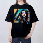 WA-TA craftのRED_EYES Oversized T-Shirt