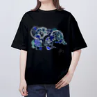 牧 やひろの暗転 鶏土竜 Oversized T-Shirt