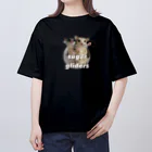 ころんと日和のフクロモモンガのここ＆める オーバーサイズTシャツ