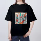 ANTARESのアーバンアート オーバーサイズTシャツ