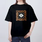 ROYAL Princessのカッコいい大人のヒョウ柄シリーズ（茶色） Oversized T-Shirt