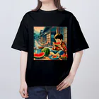 日本の風景 COOL JAPANの日本の風景:スイカを食べた夏の日の思い出 Oversized T-Shirt