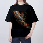 ⭐️digital aRt iChi⭐️の☆大人気☆ 刺青 タトゥー オーバーサイズ カットソー Tシャツ メンズ レディース オーバーサイズTシャツ