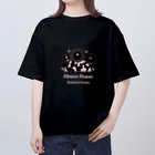 Luxe Line Studioの"Flower Power" ボタニカルガーデンシリーズ オーバーサイズTシャツ