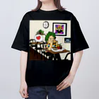 はたけいちごのハンバーガー大好き オーバーサイズTシャツ