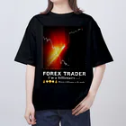 億り人 OKURIBITOのFXトレーダー デザイン(Ａ)Ver. オーバーサイズTシャツ