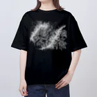 ザクザク卑弥呼のザクザク１白文字 Oversized T-Shirt