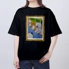 ポケファス ショップの【足湯でシャンプーキャット02】TS Oversized T-Shirt