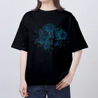 nachau7の打ち上げ花火-20 オーバーサイズTシャツ