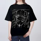 ねことホワイトノイズのジラジョちゃんTシャツ オーバーサイズTシャツ