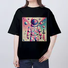 kenryo ai☆の宇宙の人 Oversized T-Shirt