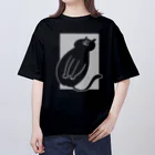 けちゃっぷごはんのお店のおへそナイナイねこ🐱 Oversized T-Shirt