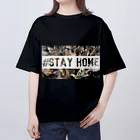 マースィーツの#stay home カモ柄 オーバーサイズTシャツ